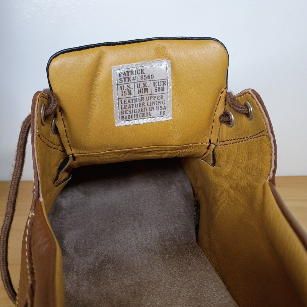 Dr. Comfort Patrick 8560 Men Therapeutic Leather Boat‎ Shoes Size 15 M Comfort - Picture 14 of 15